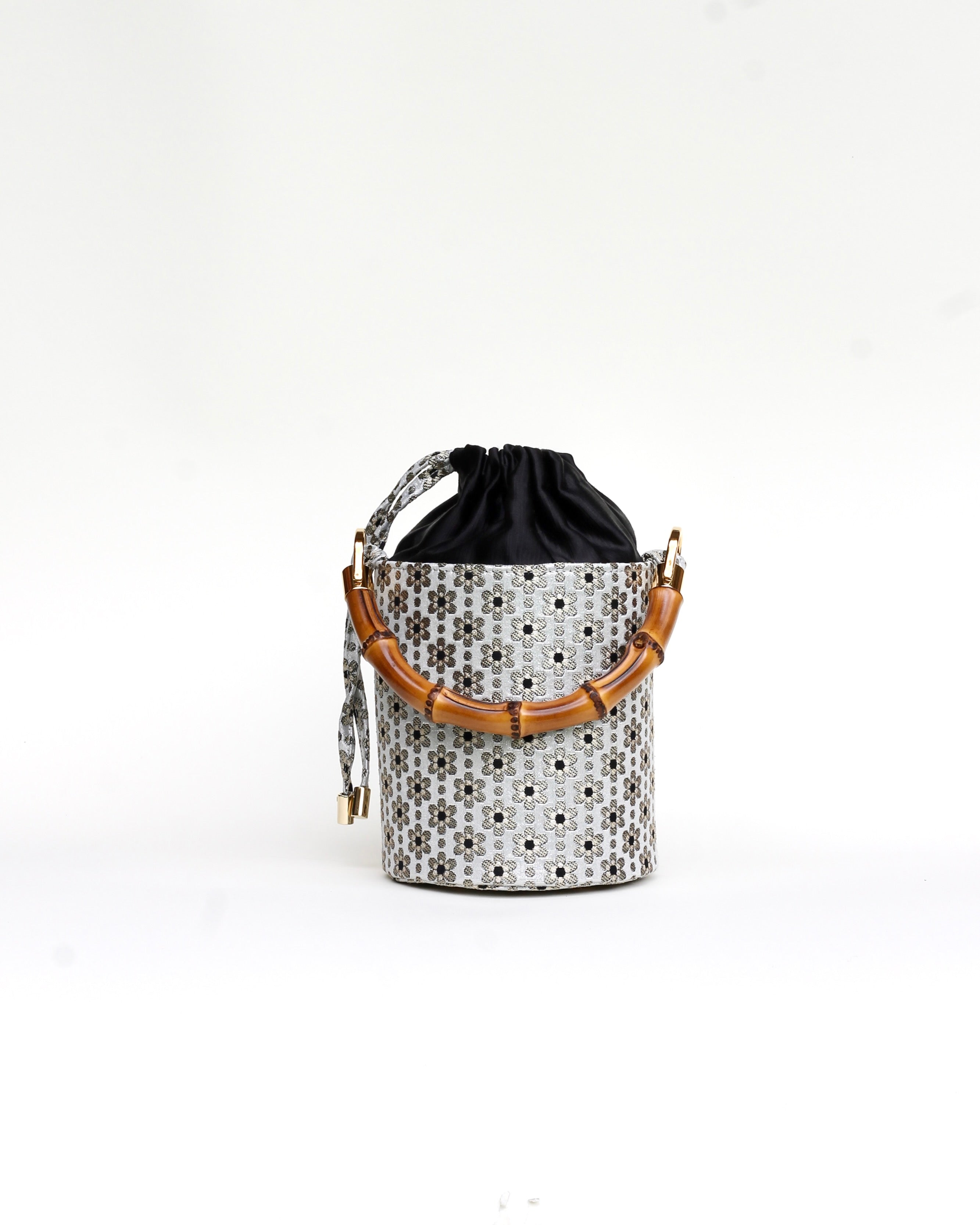 Aurora Nero e Argento - Borsa Mini