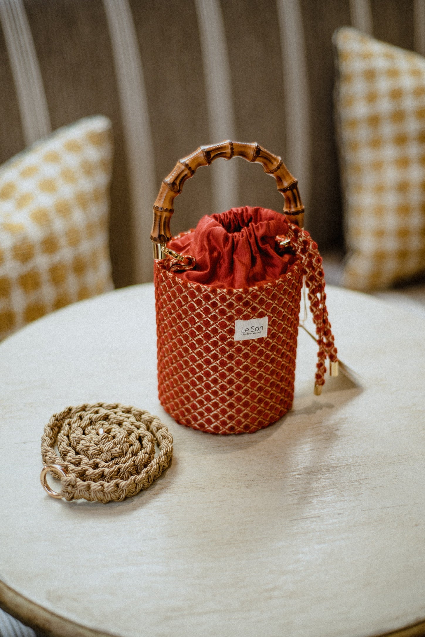 Iris Rosso - Borsa Mini