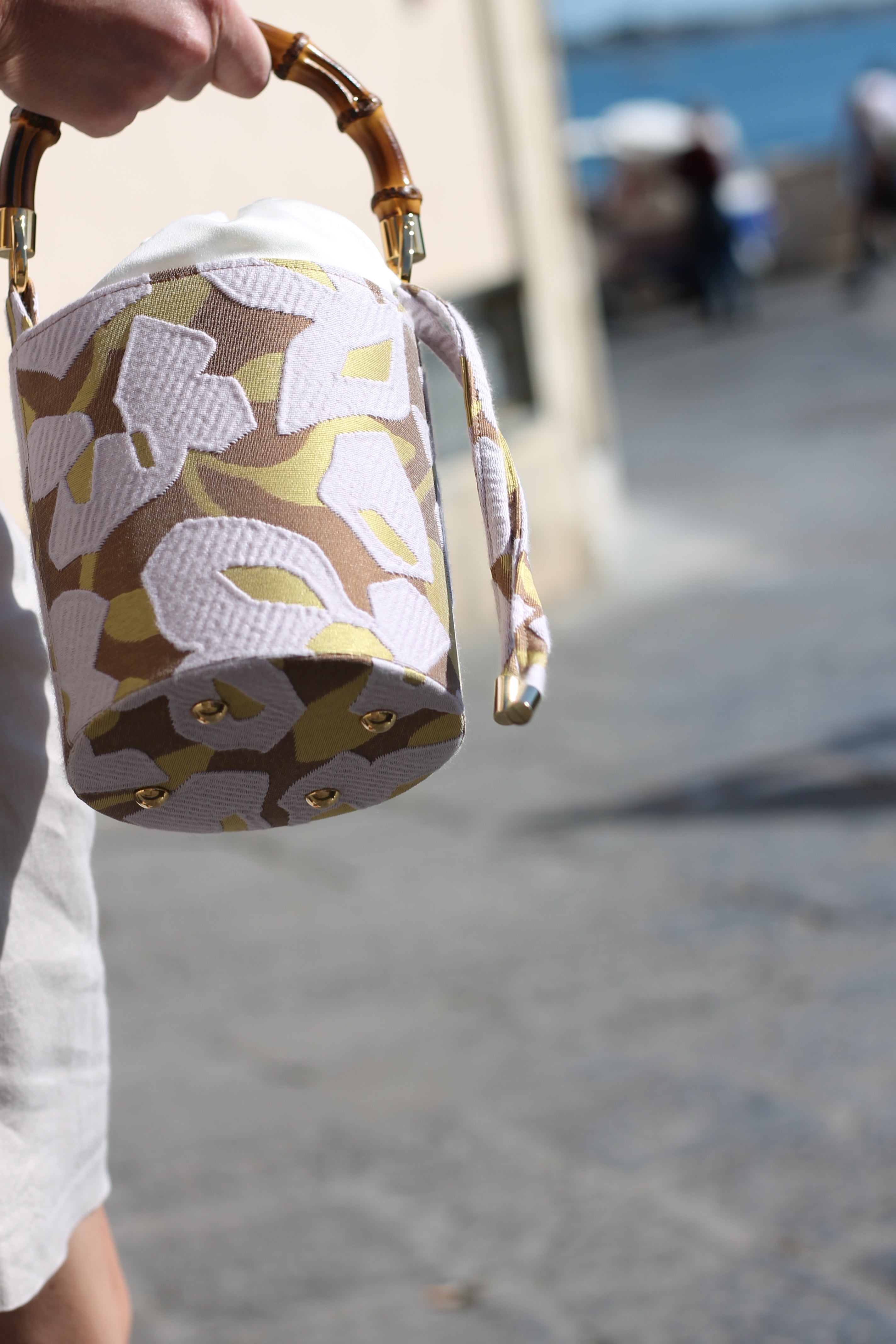 Ebe Lilla e Verde - Borsa Mini