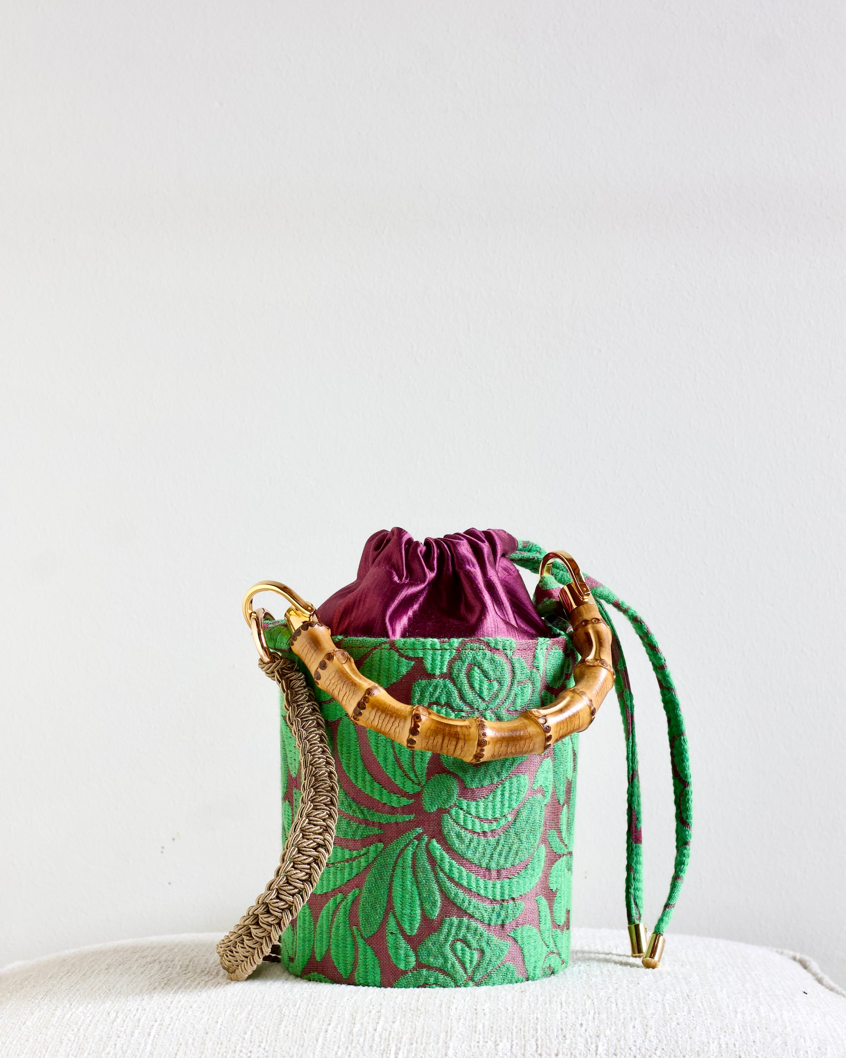 Aria Verde e Prugna - Borsa Mini