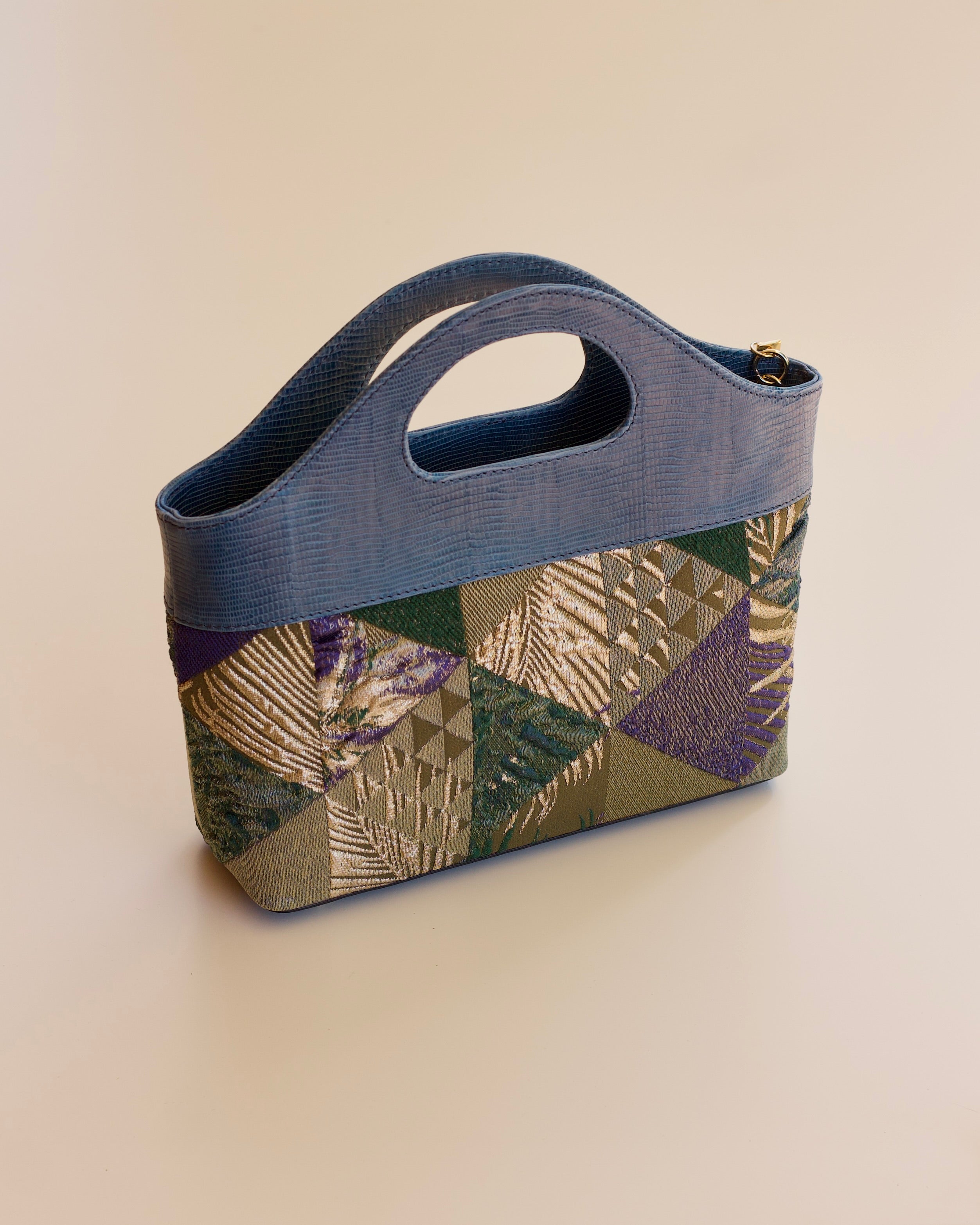 Borsa a Mano - Verde e Blu