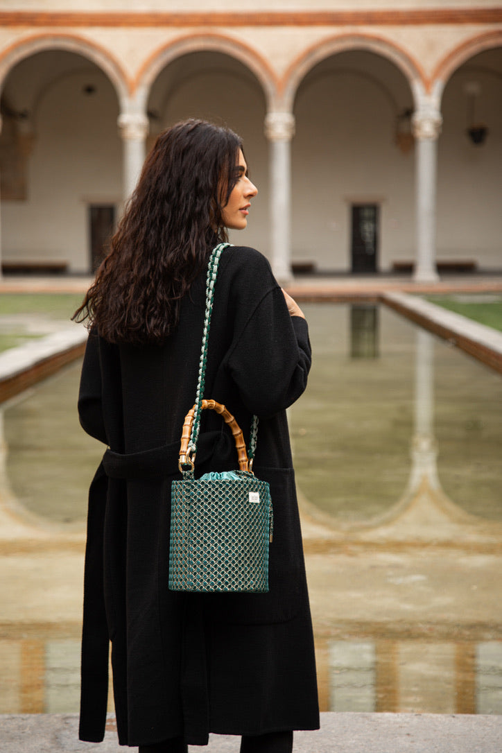 Iris Verde Scuro - Borsa Regular
