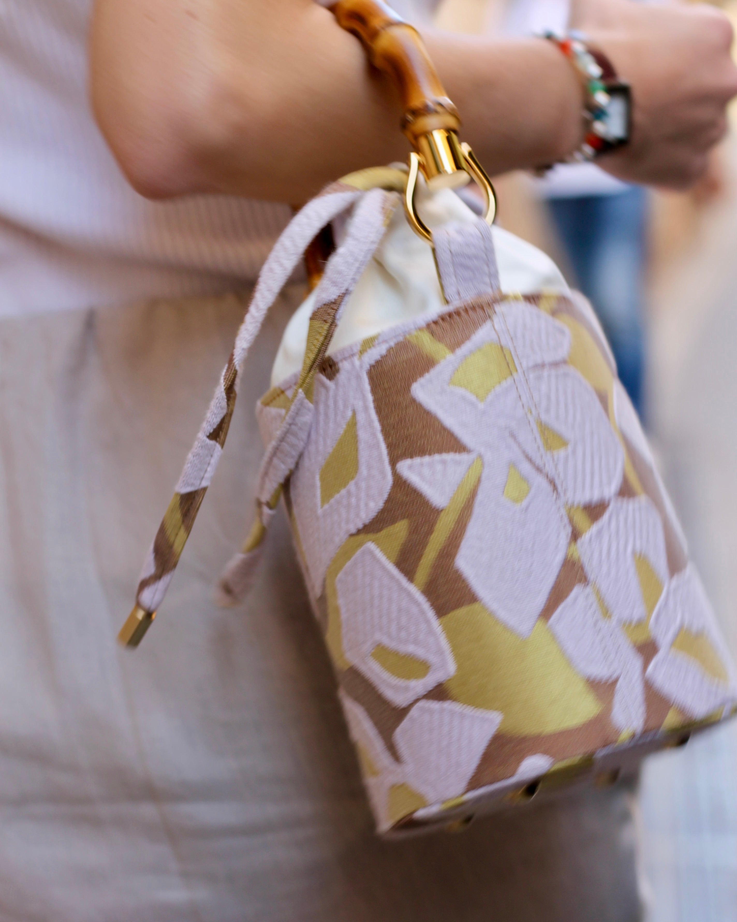 Ebe Lilla e Verde - Borsa Mini