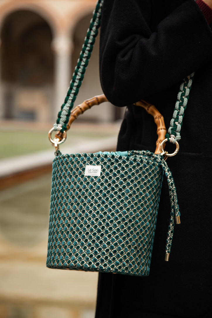 Iris Verde Scuro - Borsa Regular