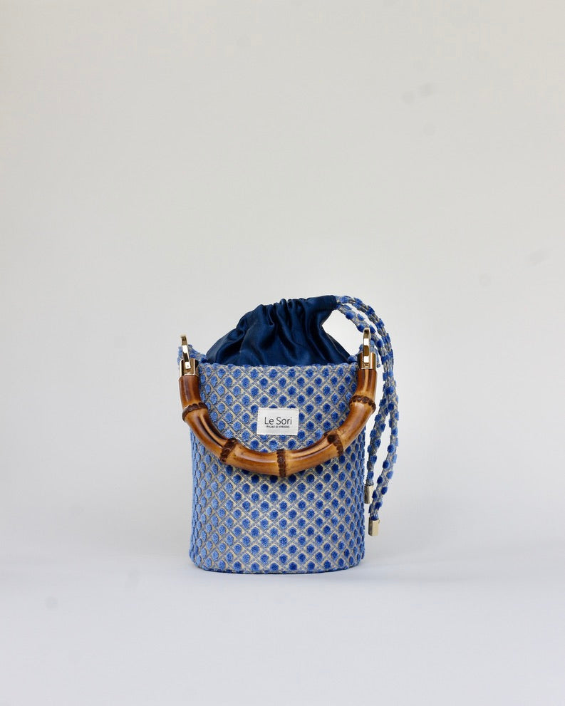 Iris Blu - Borsa Mini