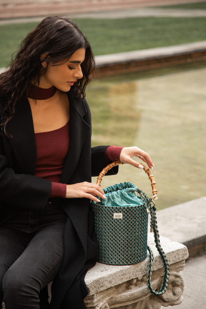 Iris Verde Scuro - Borsa Regular