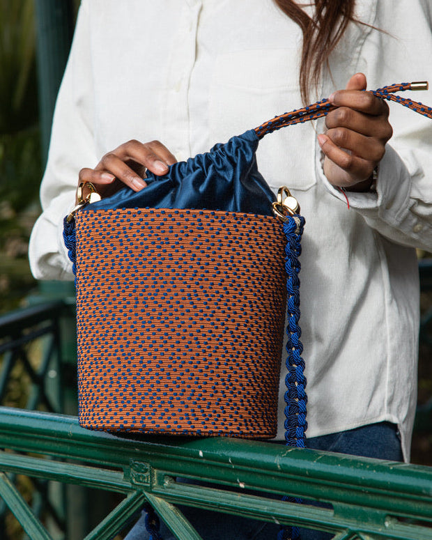 Era Mattone e Blu - Borsa Regular