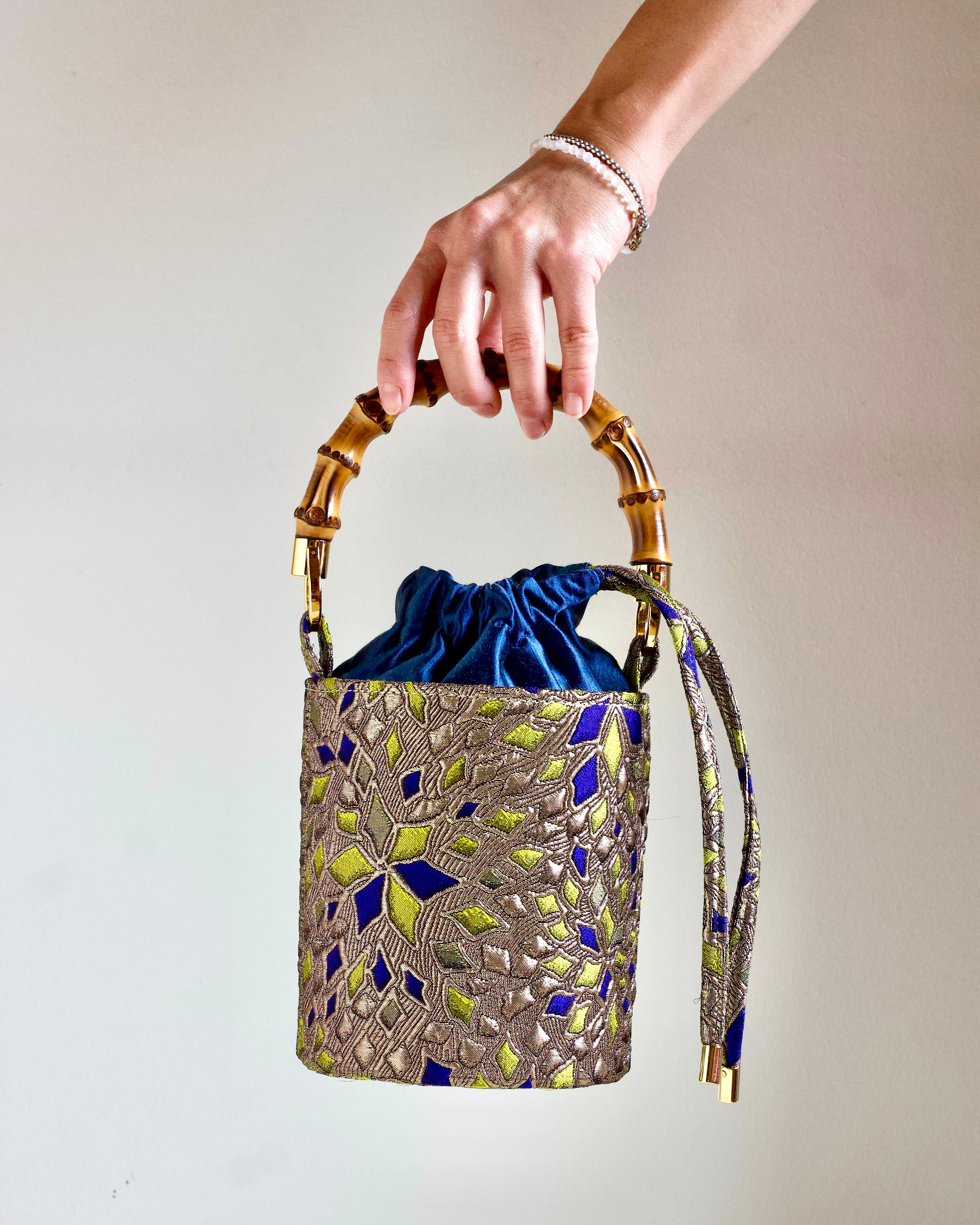 Aurora Bronzo e Blu - Borsa Mini