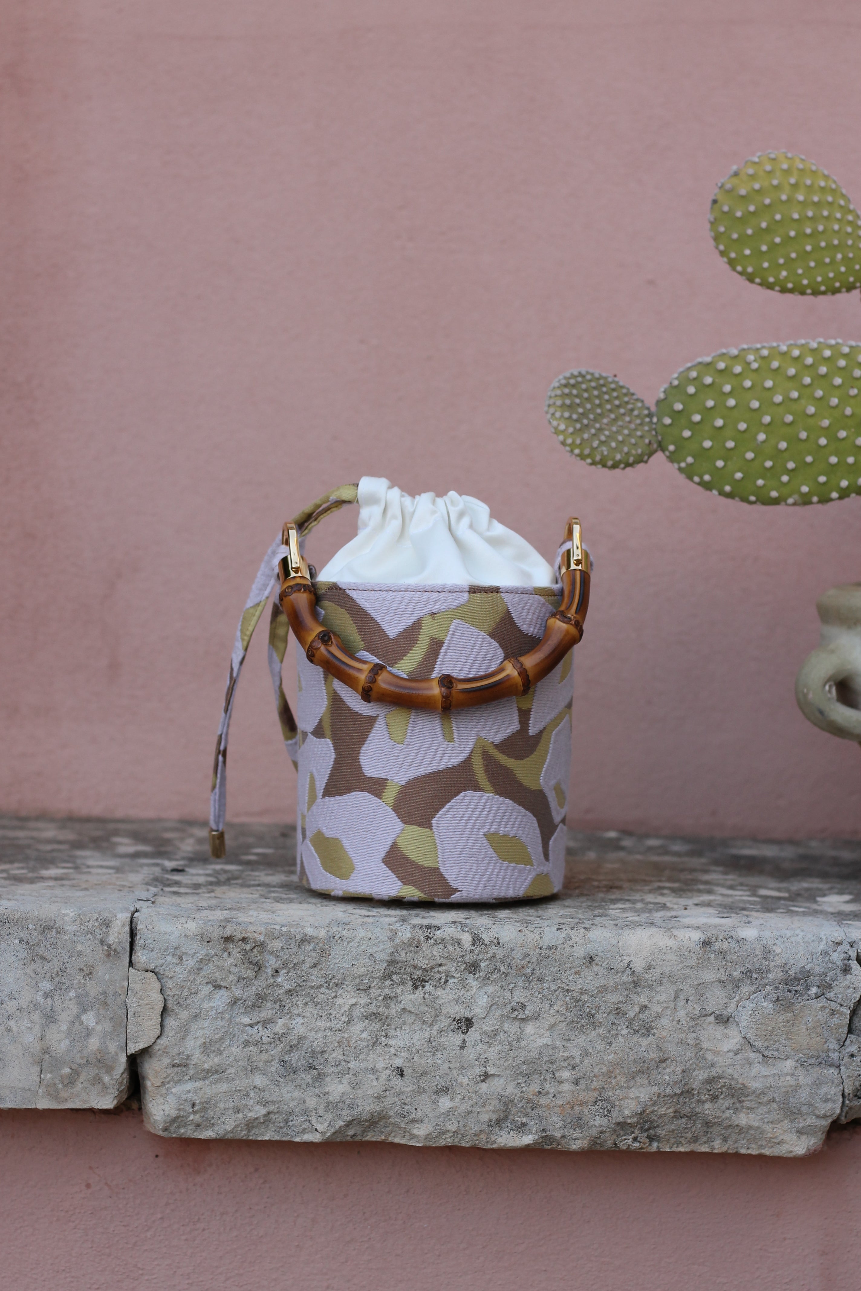 Ebe Lilla e Verde - Borsa Mini