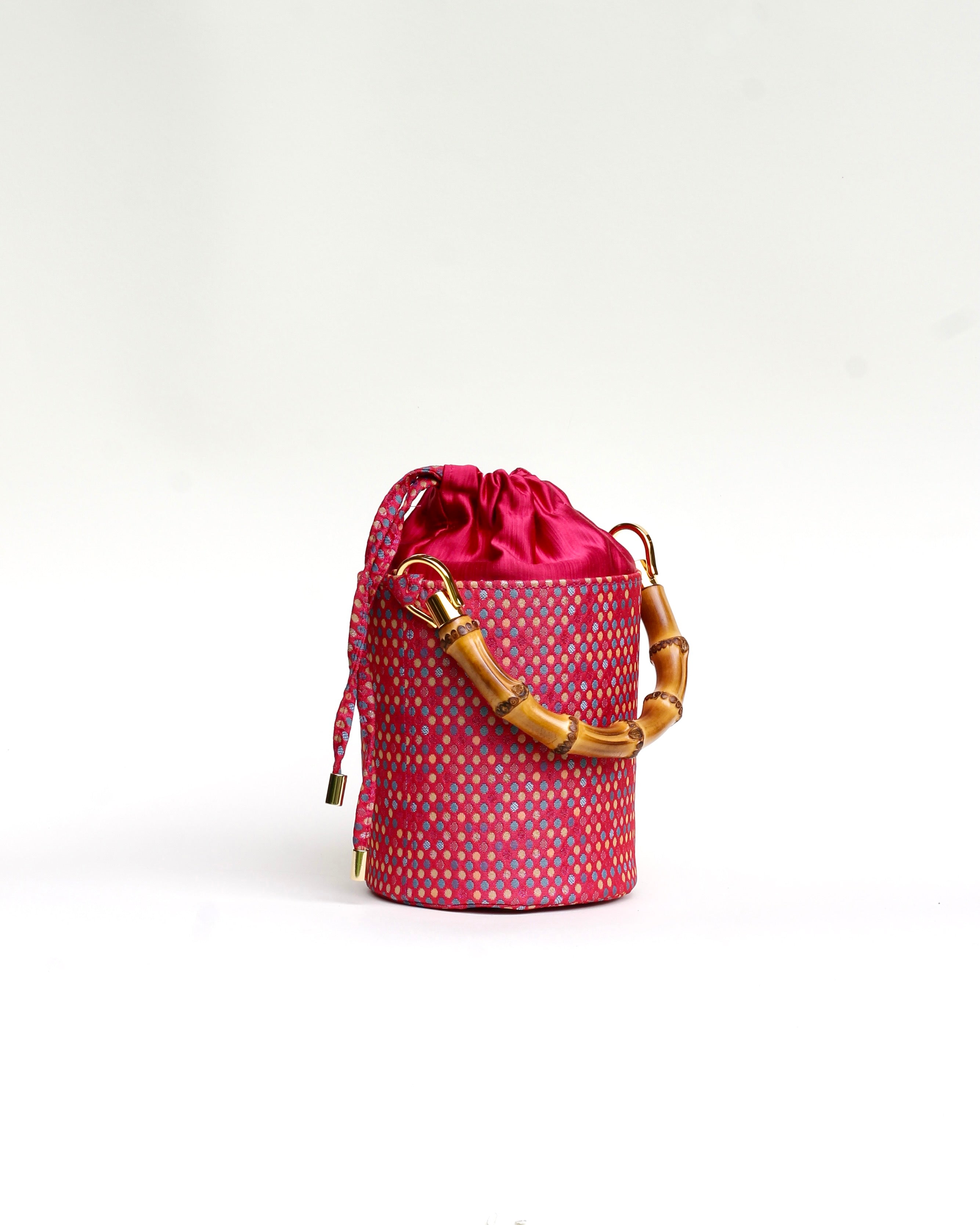 Aurora Fucsia Pois - Borsa Mini