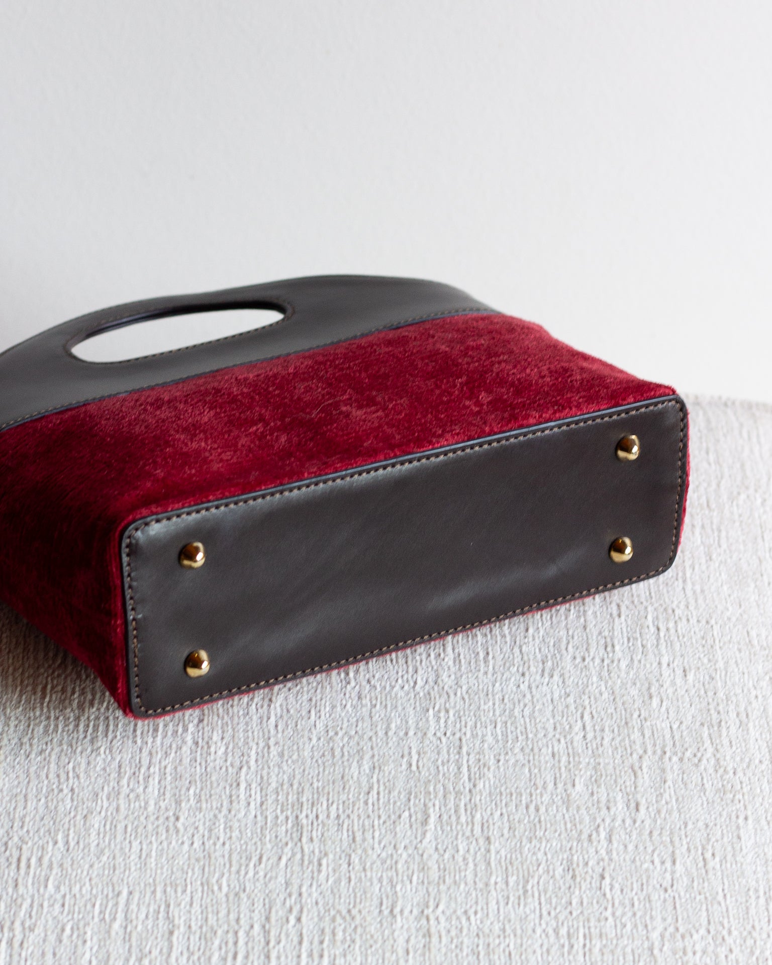 Borsa a Mano - Flat Bag Bordeaux