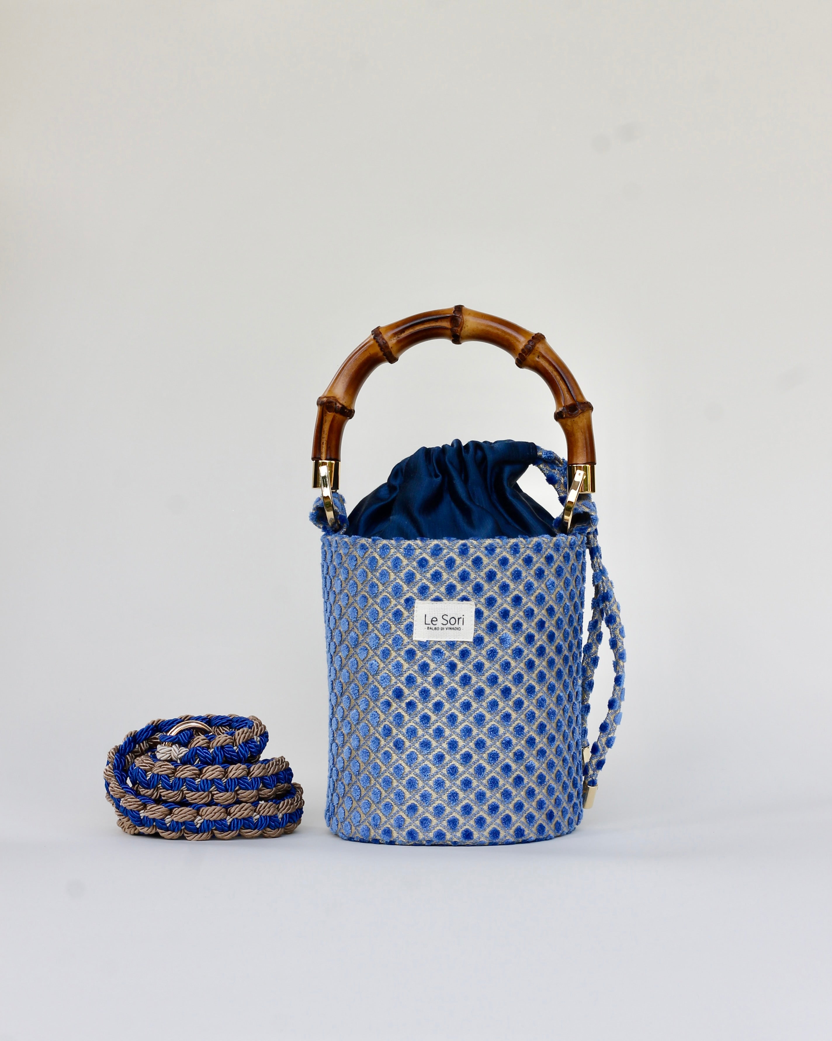 Iris Blu - Borsa Mini