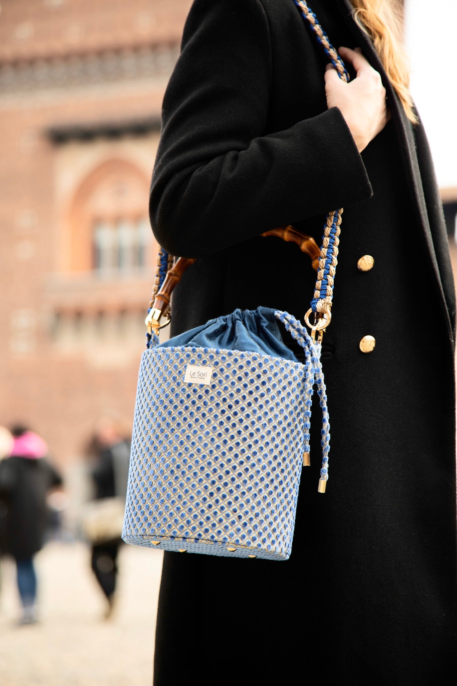 Iris Blu - Borsa Regular