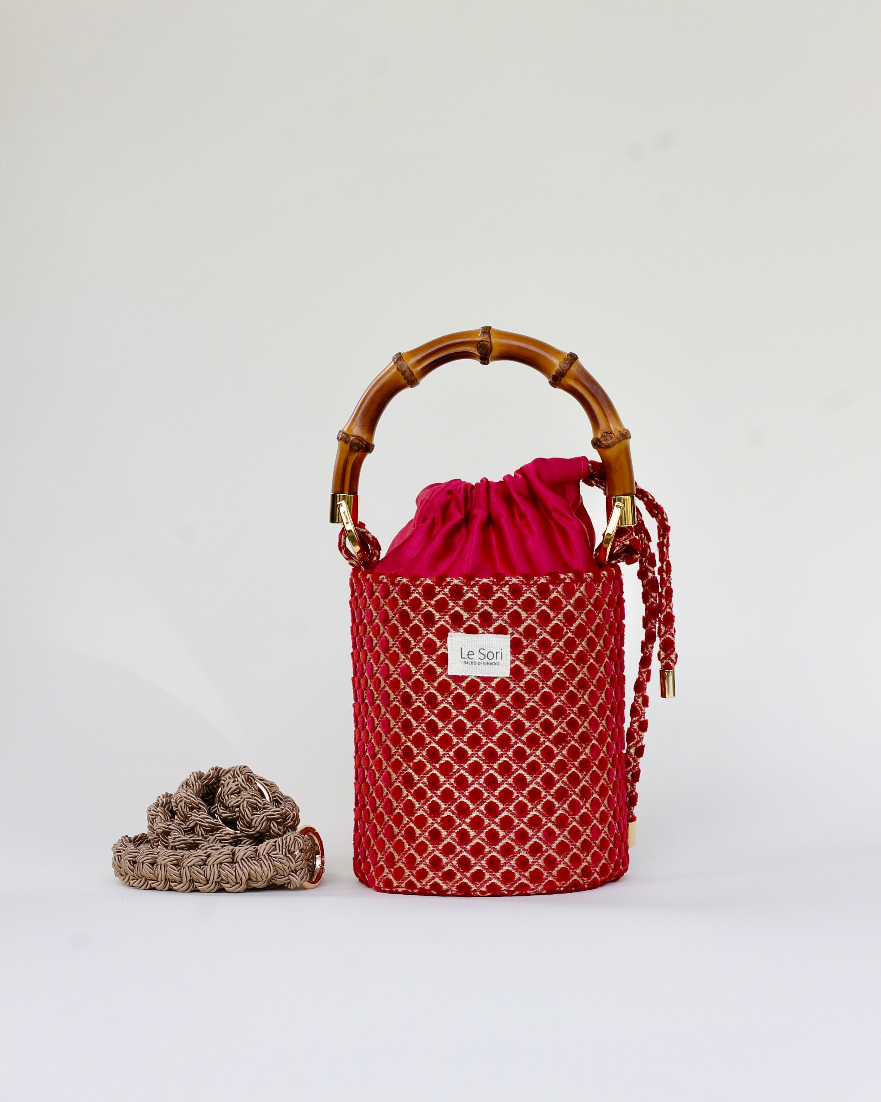 Iris Rosso - Borsa Mini