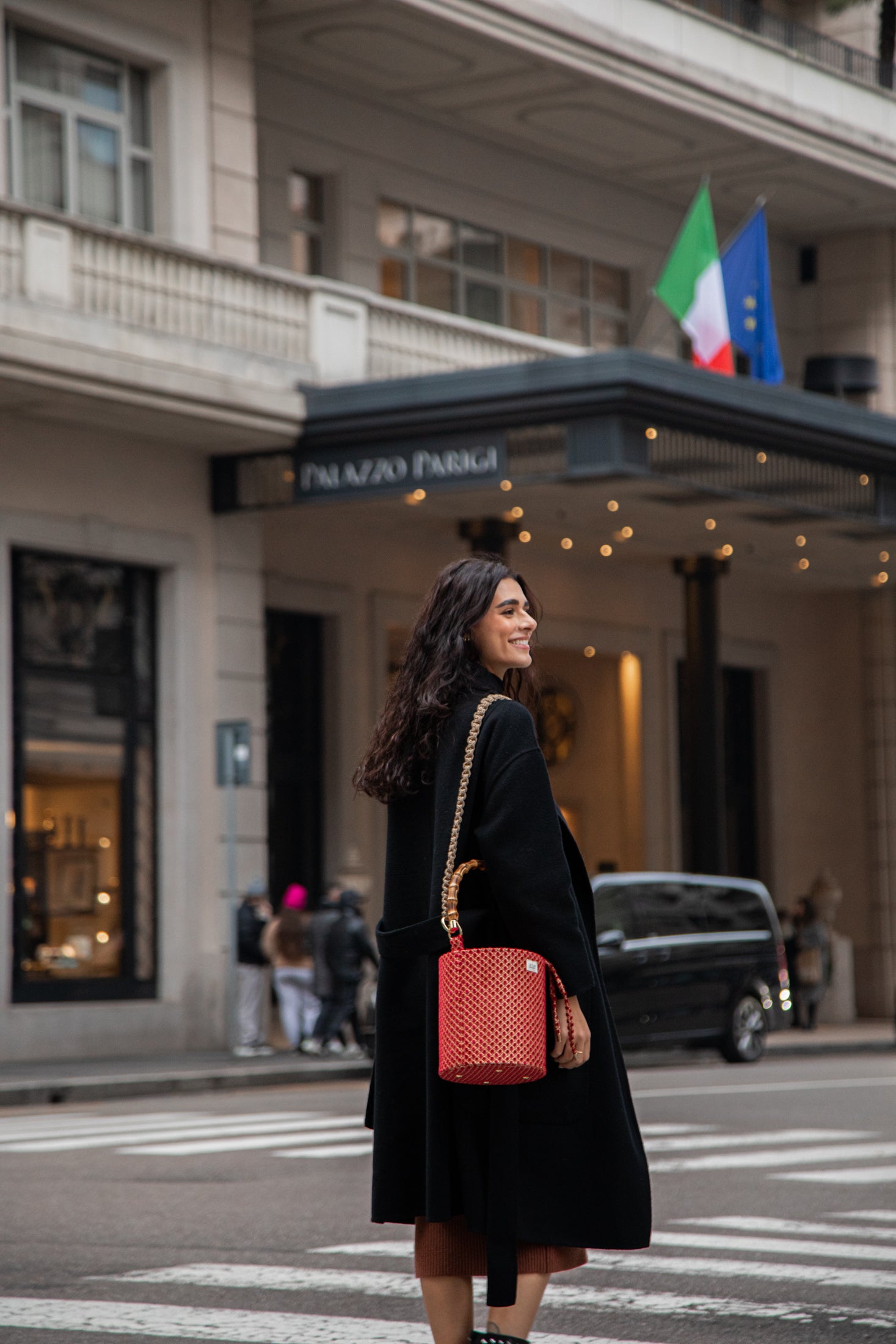 Iris Rosso - Borsa Regular