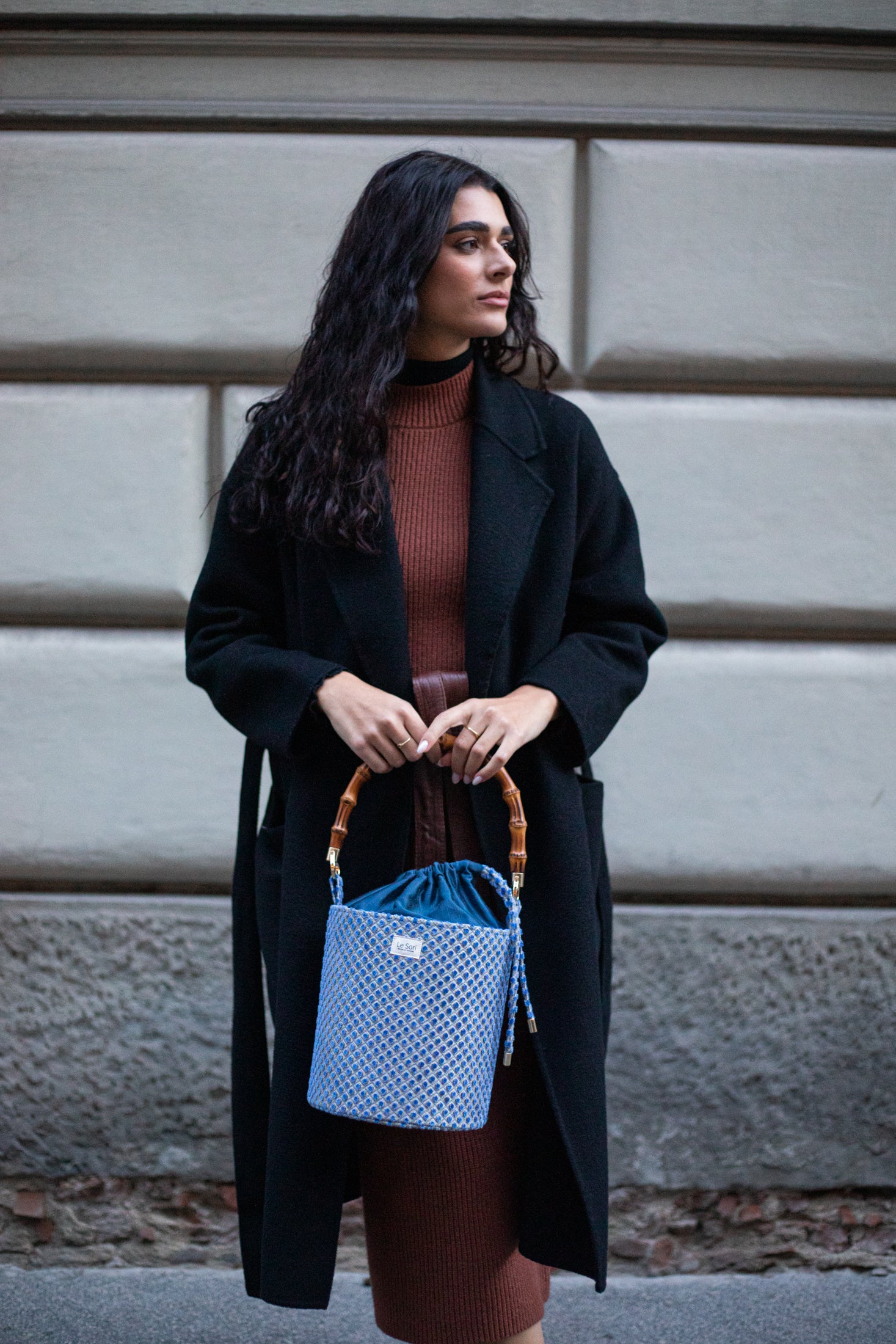 Iris Blu - Borsa Regular