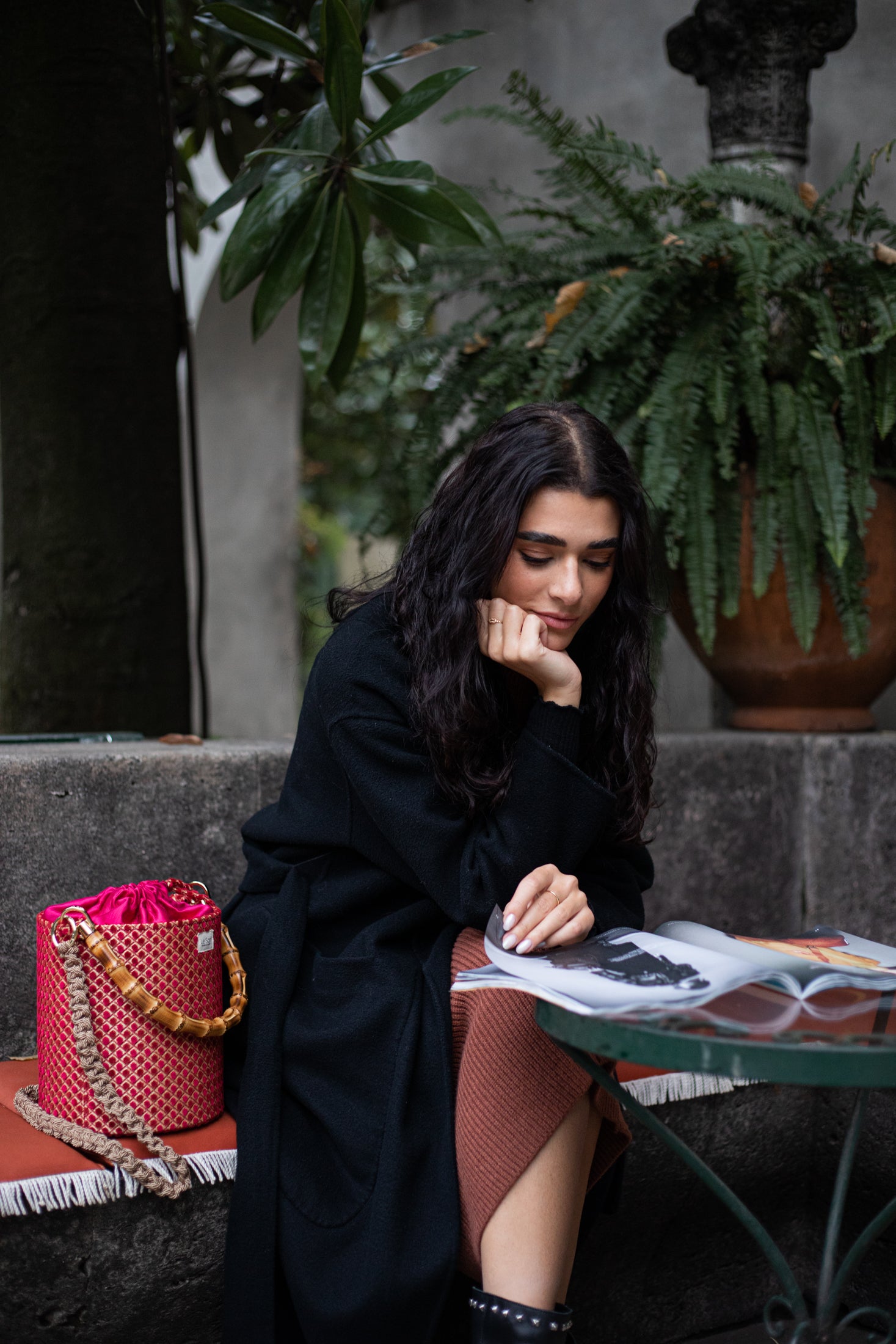 Iris Rosso - Borsa Regular