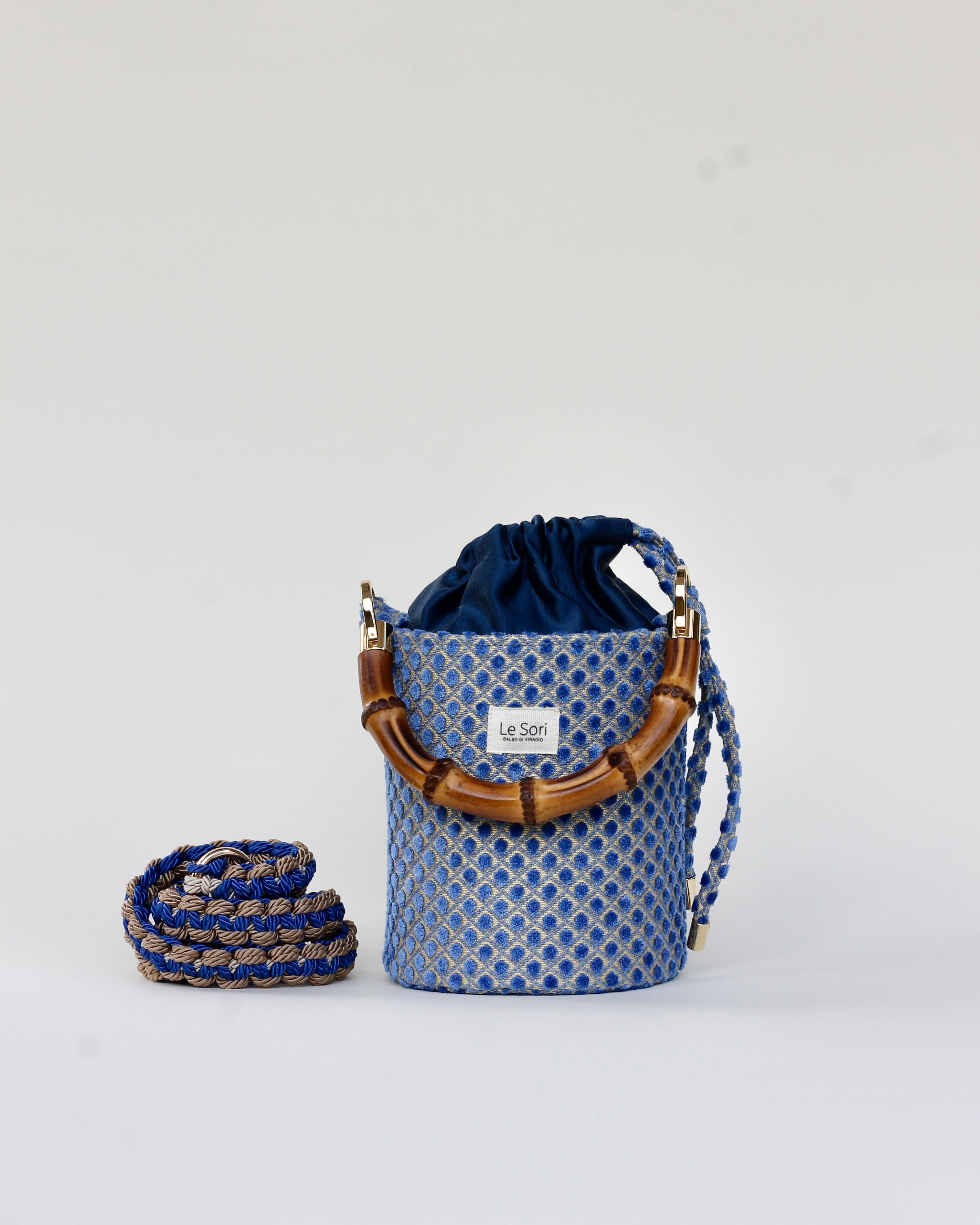 Iris Blu - Borsa Mini