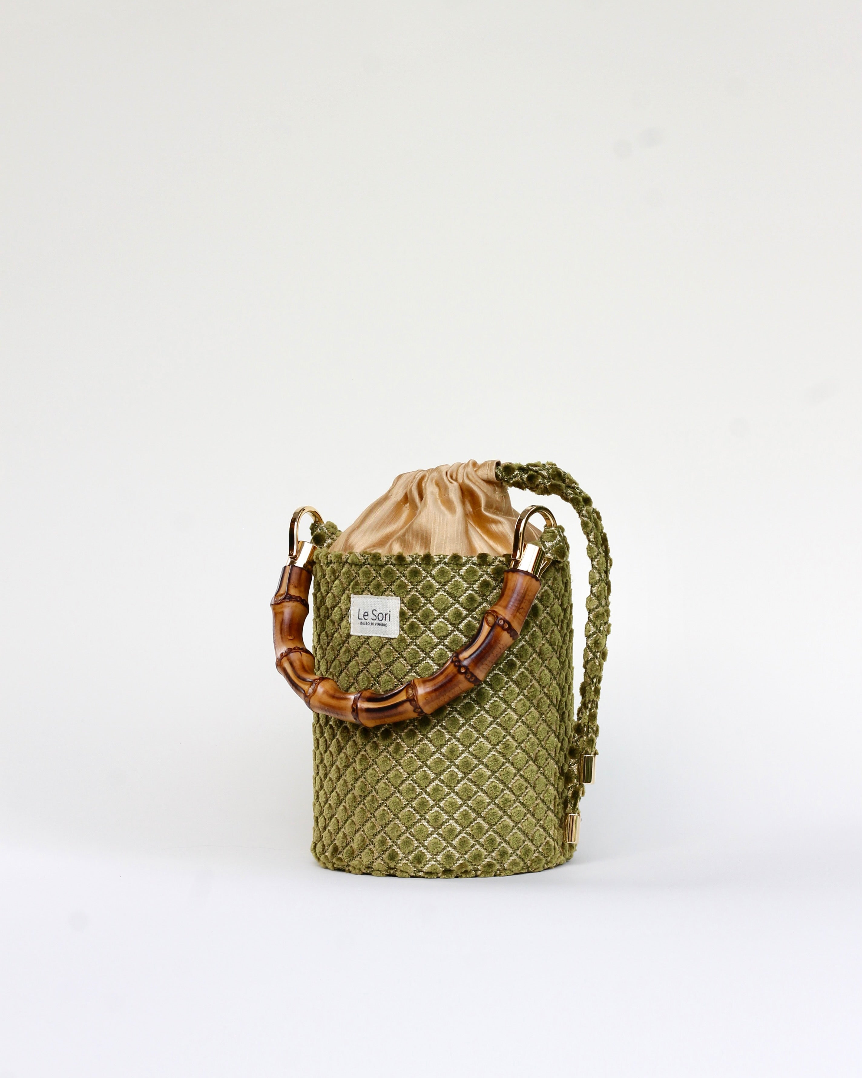 Iris Verde Pistacchio - Borsa Mini