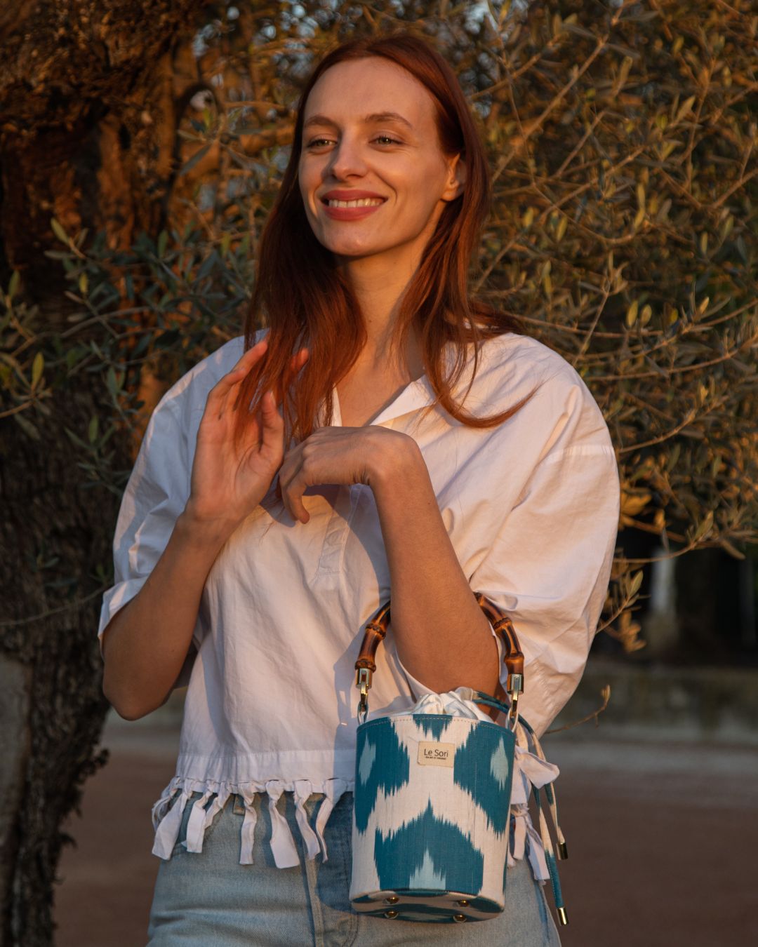 Afrodite Azzurro - Borsa Mini