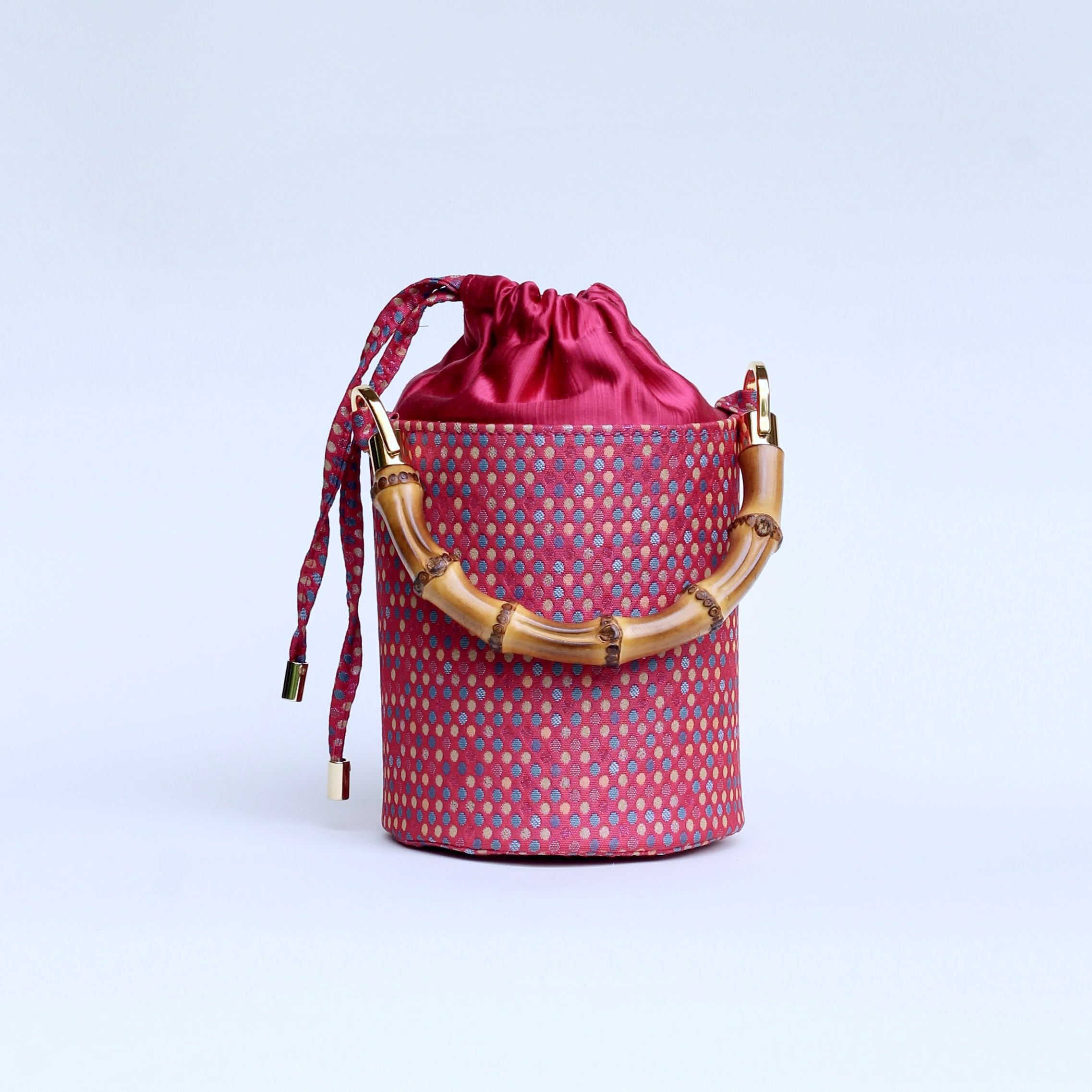 Aurora Fucsia Pois - Borsa Mini