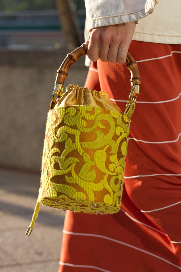 Aria Giallo e Oro - Borsa Mini