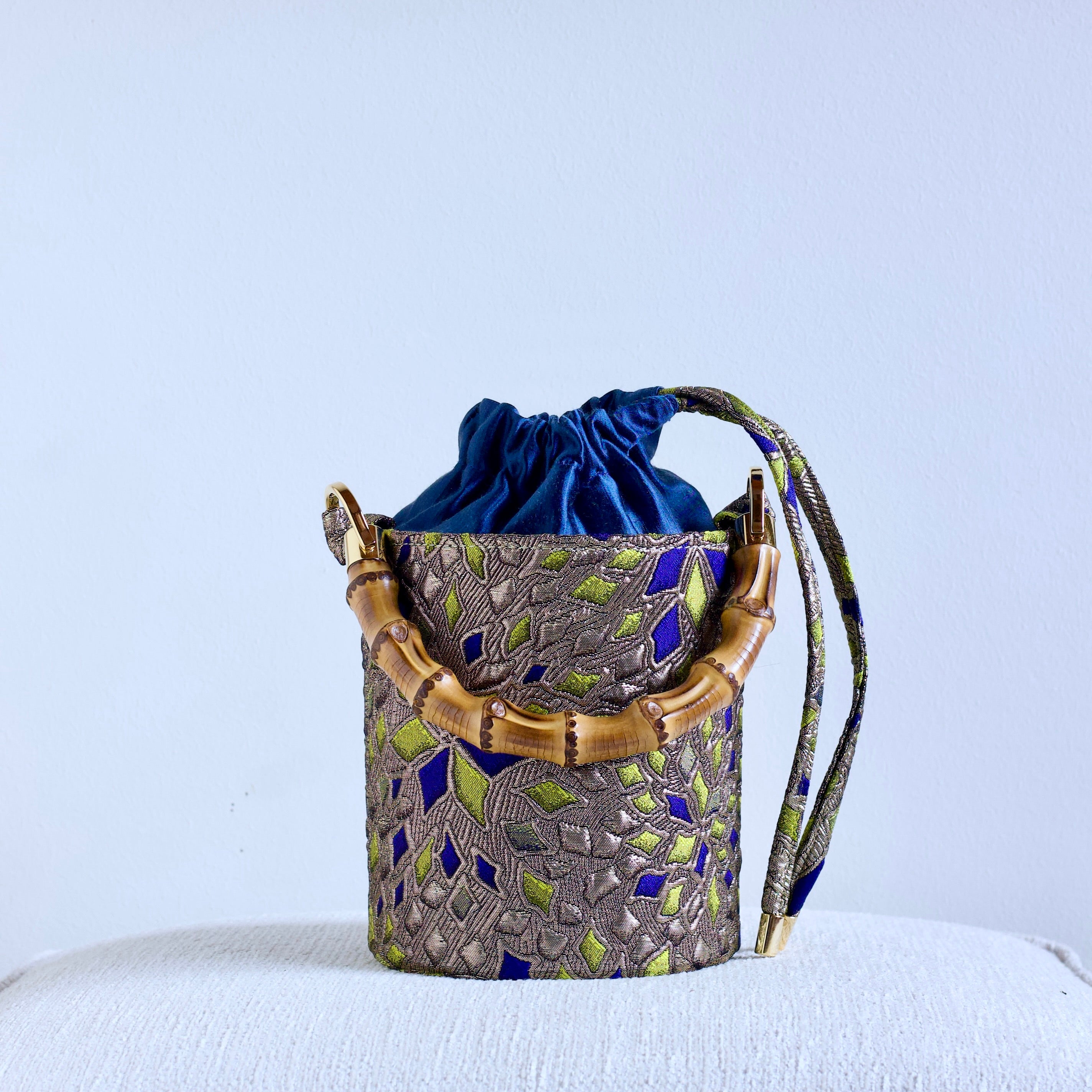 Aurora Bronzo e Blu - Borsa Mini