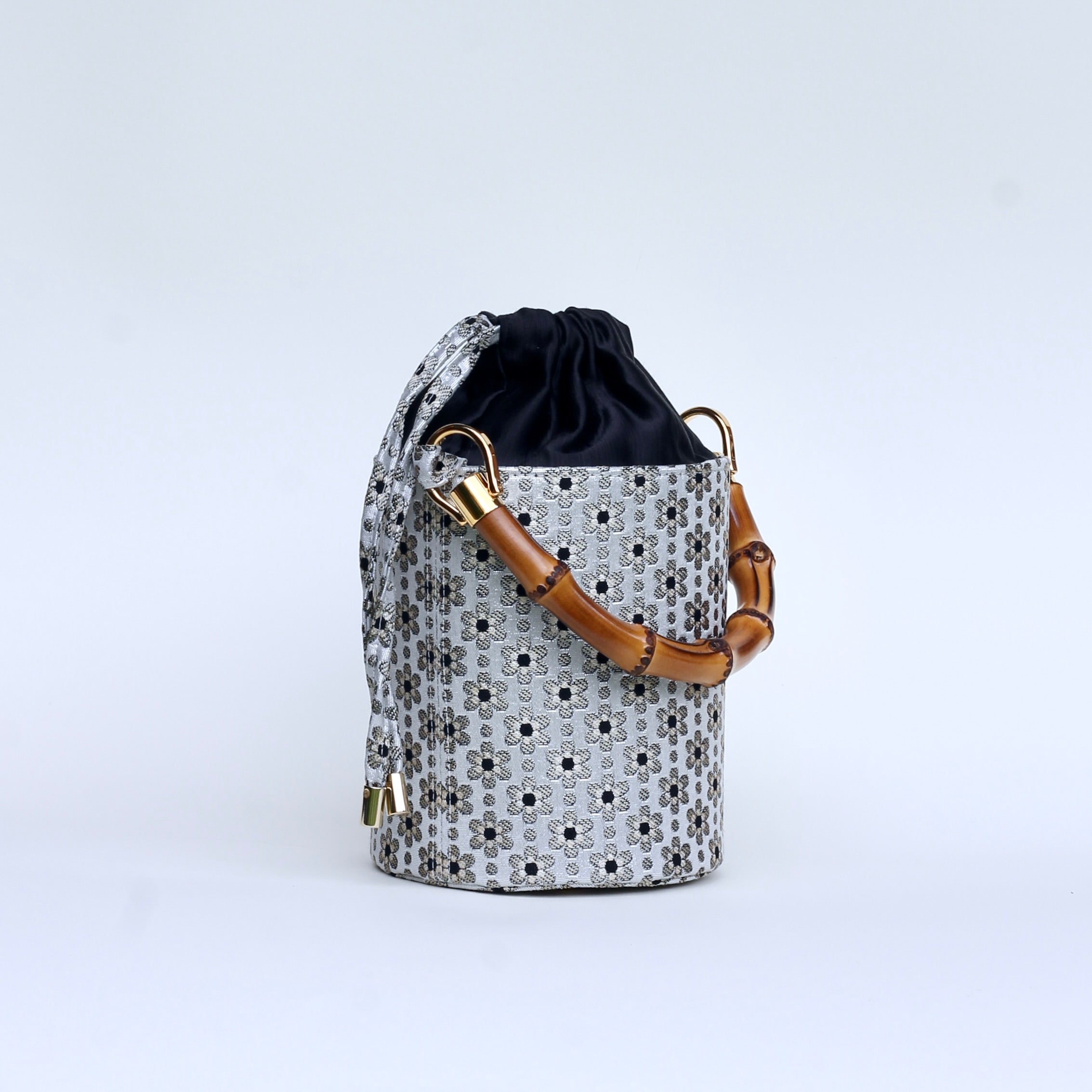 Aurora Nero e Argento - Borsa Mini