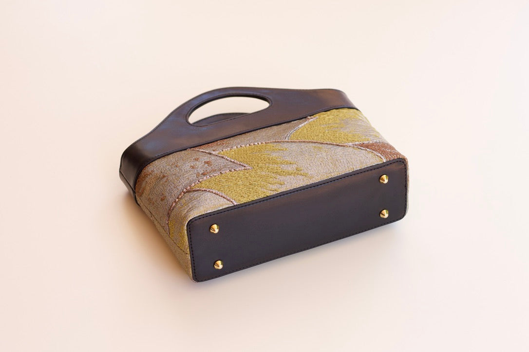 Borsa a Mano - Oro e Verde