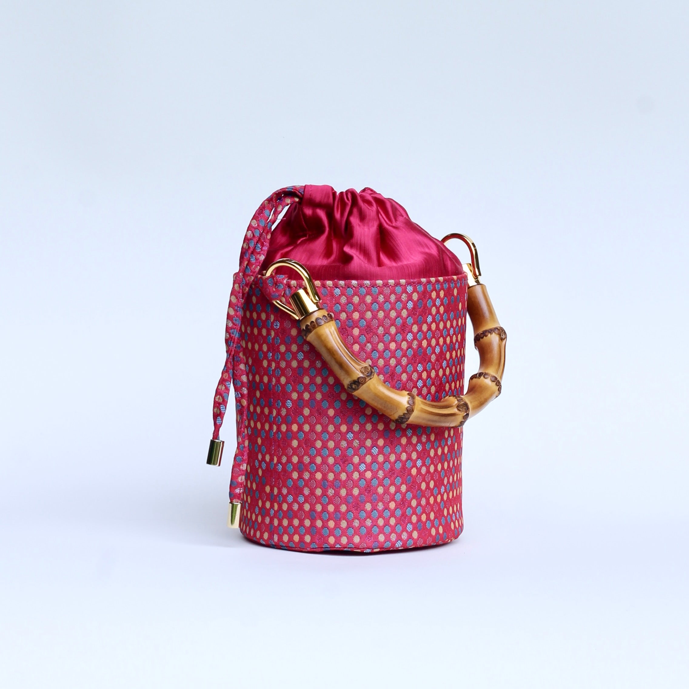 Aurora Fucsia Pois - Borsa Mini